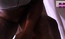 bbw enjoys homemade fun around the house.