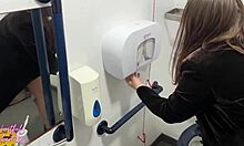 cheating boss gets unexpected facial in pub toilet stall