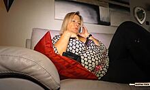 Hausfrau Ficken - Blonde German Housewife Gets Her Amateur Pussy Drilled Hard