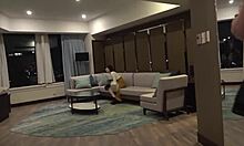 Hot Asian girlfriend goes wild in homemade video