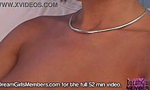 beautiful all natural kim in her first nude video