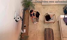 Two Hot Colombian Lesbians Finger And Kiss Each Other On Vacation