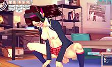 I see D.Va gettin' fucked in the room, deepthroat and ridin'