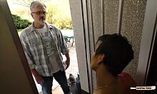 Hausfrau Ficken - Blonde German Housewife Gets Her Amateur Pussy Drilled Hard