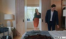 Milf Serenity, koca sadece izlerken genç 18+ delikanlıyı siker misin?