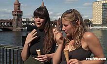 Blake and Lindsey Lick Ice Cream Before Oral Sex