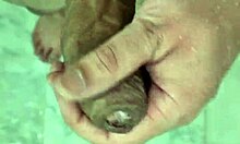 This twink sucks penis in the shower with neighbors nearby