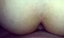 This sexy slut started with a footjob before I took her tight ass for a ride