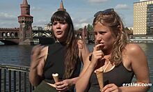 Blake and Lindsey Lick Ice Cream Before Oral Sex