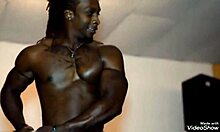 male strippers aren't gay, but they suck big black cocks