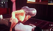 ハニーセレクト白髪の女の子と思いっきりセックス