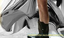 Alex Mist Shows Off Big Cock in Hot Gay Fetish Underwear Clip