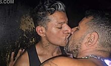 Glory Hole Madness with Daddy and Bareback Group Action