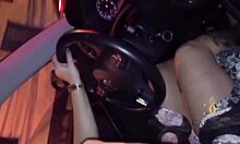 Blonde milf rides cock and gets assfucked at party, cumming in mouth after handjob and oral.