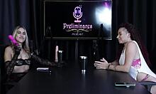 Safada Demonstra O Seu Boquete Com Vontade Deixa A Apresentadora Pelada Depois De Dizer Que Já Presenciou Uma Briga E Quer Comer Seu Marido - Sta Love N Fire Sheer Red!