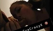 this blonde slut from brittany sucks me on pnl