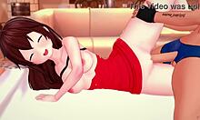 Hey, wanna see my cute FNF girlfriend go wild in her room, banging all night in hentai?