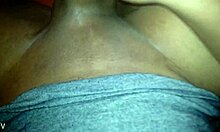 German blackboy masturbates on bed