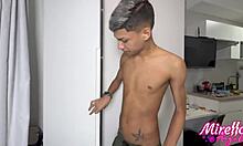 Young Gay Boy Loses Virginity to School Friend in Anal Assfucking Scene