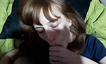 Teen Sucks Stepbrothers Cock