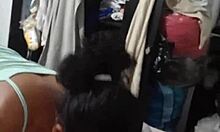 sharing a room with your stepsister has benefits, like blowjobs