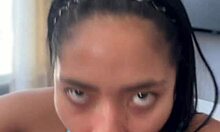 Look how I eat this big cock while recording 😏