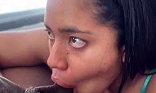 Look how I eat this big cock while recording 😏