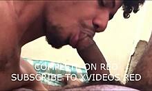 Everybody knows but i like to suck the dick of my bottom in this homemade Brazilian scene.