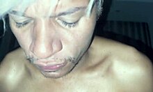 after the party, this gay guy rides a cock bareback roughly like a ball