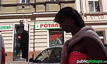 Check out Isabella Christyn in public pickups, her natural tits bouncing in HD!