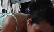 sharing a room with your stepsister has benefits, like blowjobs