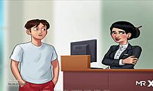 She gives a blowjob on the yacht