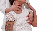 I can’t believe Kira Stone and Jeniffer Flex joined me for a threesome facial shoot!