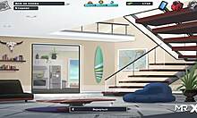 She gives a blowjob on the yacht