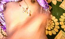 Indian housewife gets wild with handjob and golden shower