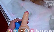 gordita passes casting in jacuzzi with erect dildo for steamy amateur fun