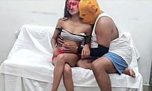 ससुर ने छोटे कपड़ों में देखकर चोद डाला