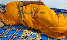 Bundelkhandi Mother-in-Law Takes Full Pleasure Banging with Son-in-Law Over Small Tits