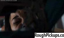 Holly hendrix picked up for hardcore rough fucking session