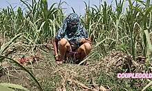 Soft field owner secretly takes wife home after licking her pussy and fucking