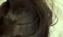 sexy minxycme sucking my dildo passionately