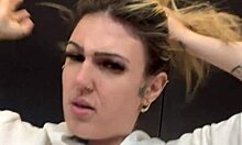 Feeling So Horny At The Gym With Transparent Shirt Showing Sweaty Nipples