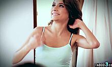 Hot lesbian jade nile helping out her skinny teen 18+ bff rebel lynn with pussy licking