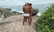 orgy on the beach before new year's eve, friends choking and gagging in wild action. cum and anal everywhere!