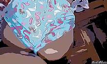 My Perverted Stepdad Forces Me Into Unwanted Acts - Cartoon Version