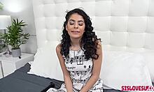 Petite 18+ Angel Rides Monster Cock Deepthroat