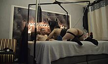 Intense Bareback Action In Berlin Sling.