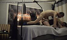 Intense Bareback Action In Berlin Sling.