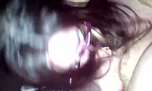 Russian Amateur Gives Sloppy Homemade Blowjob Leading To Cumshot