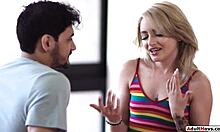 Petite Teen Rides Monster Cock And Squirts Hard